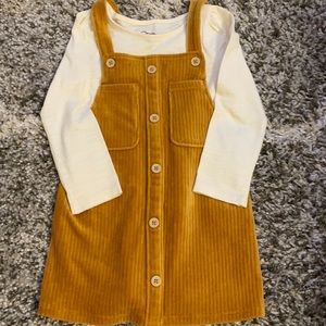 Art Class Corduroy Jumper and shirt 3T